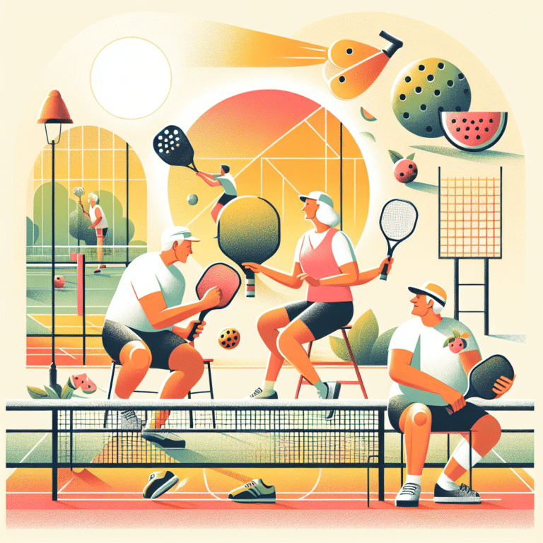 Building a Routine: Pickleball Practice Schedule for Seniors".