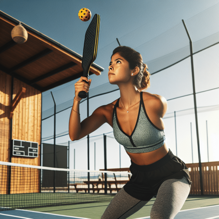 Improving Your Game with Pickleball Serve Practice