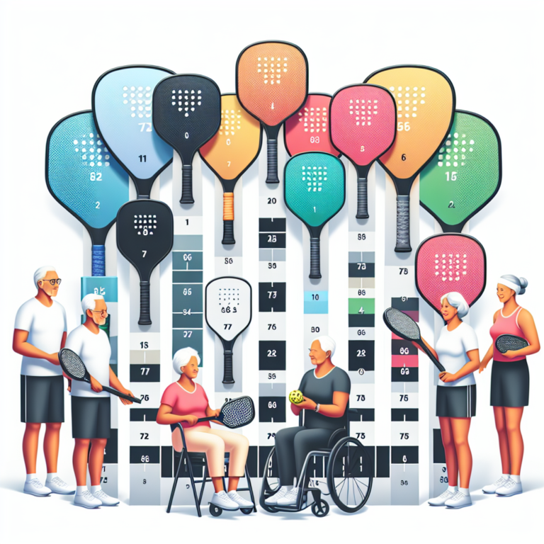 The Comprehensive Pickleball Paddle Weight Guide for Seniors