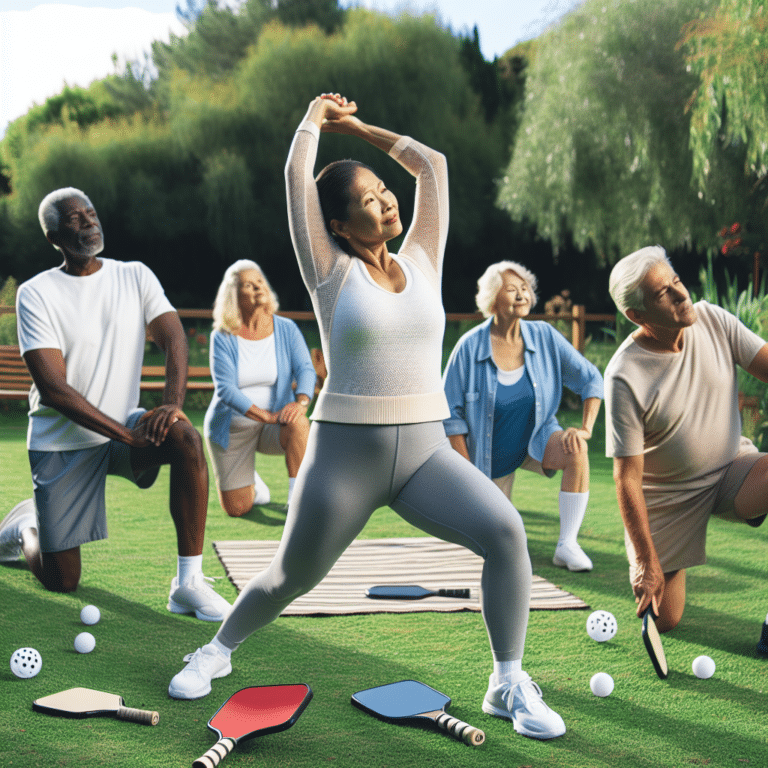 Top Stretches for Senior Pickleball Players
