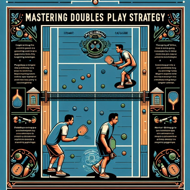 Mastering Doubles Play: Pickleball Strategy for Beginners