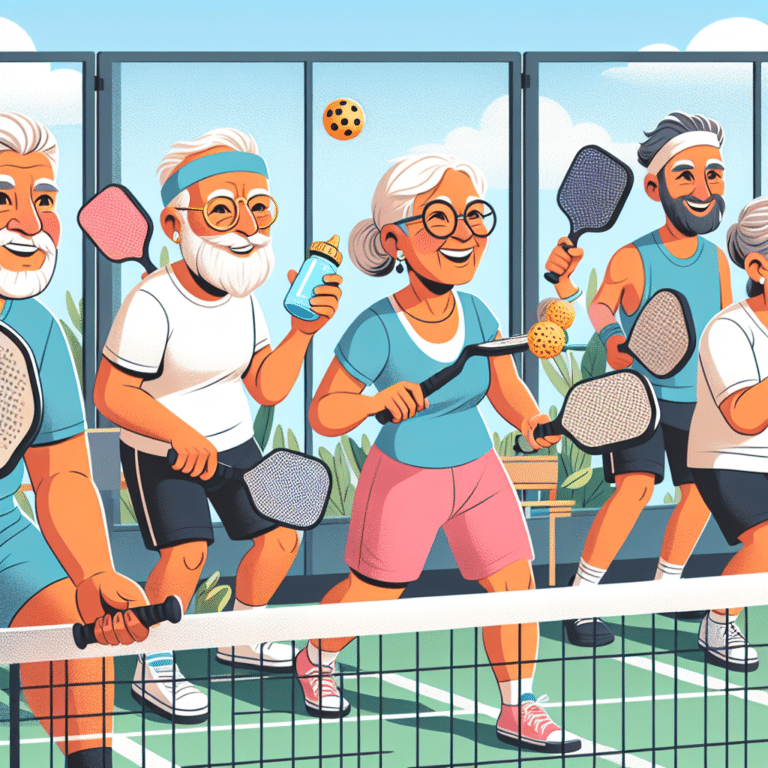 Essential Hydration Tips for Senior Pickleball Players