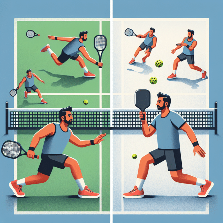From Tennis to Pickleball: The Differences Explained