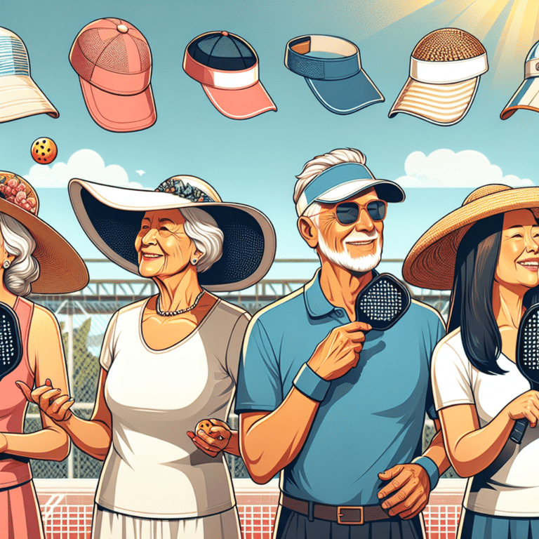 Pickleball Hats and Sun Protection Options for Seniors