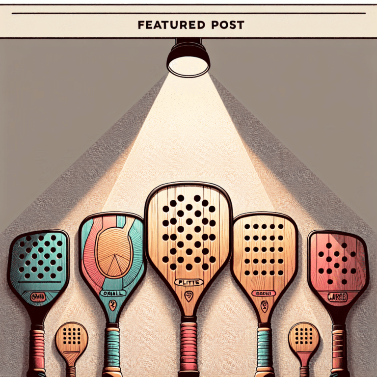 Choosing the Best Grip Size for Seniors' Pickleball Paddles