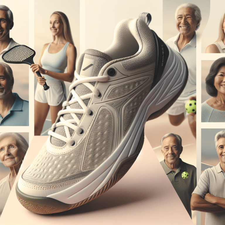 "Finding the Soothing Cushioned Pickleball Shoes for Older Players