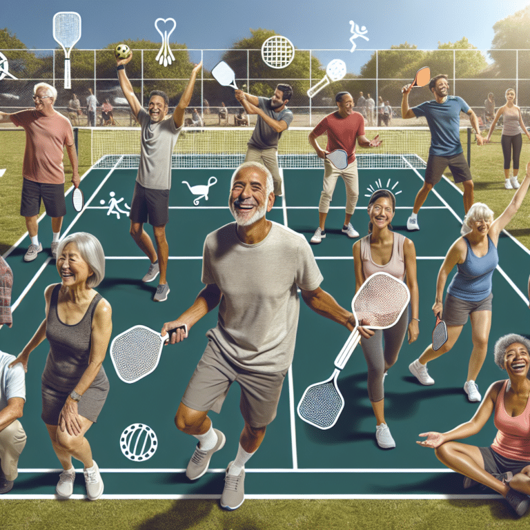 Easing Back Pain Through Pickleball
