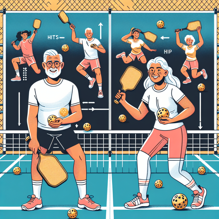 Senior-Friendly Pickleball Wall Drills