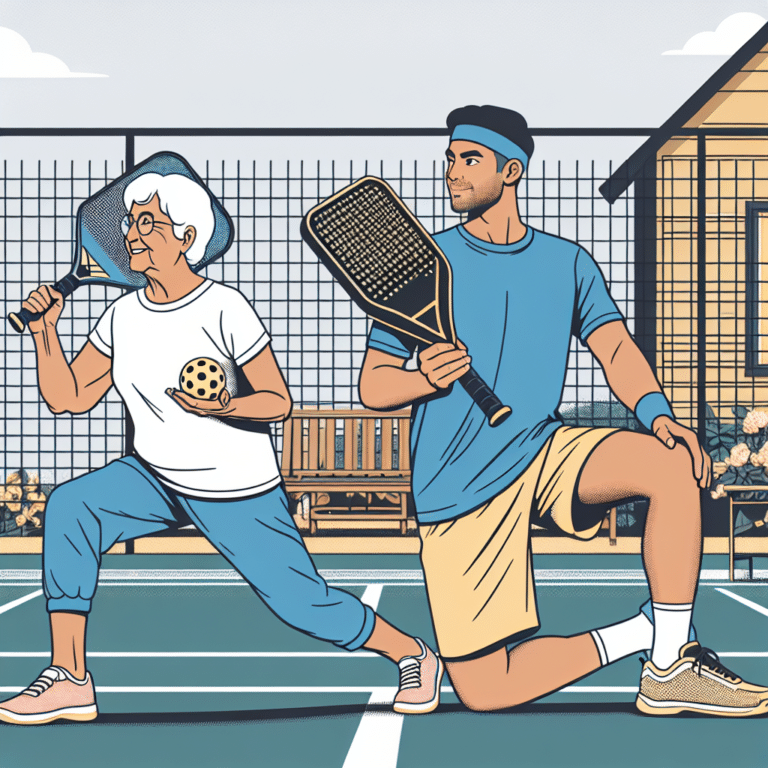 The Best Stretches for Senior Pickleball Players