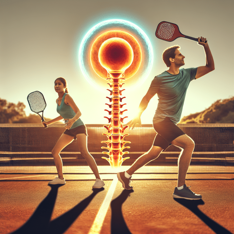 Easing Back Pain Through Pickleball