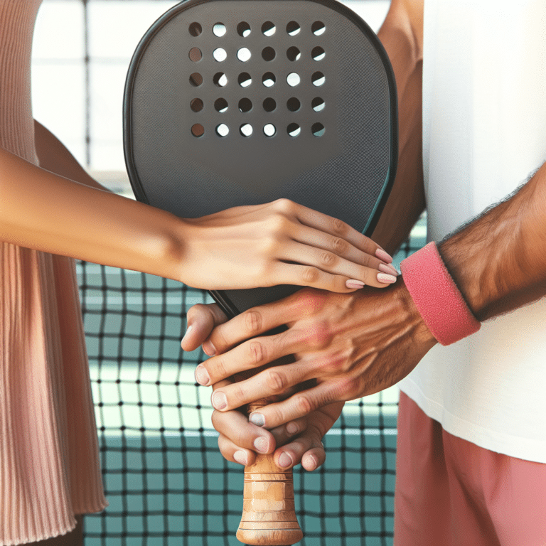 The Proper Way to Hold a Pickleball Paddle