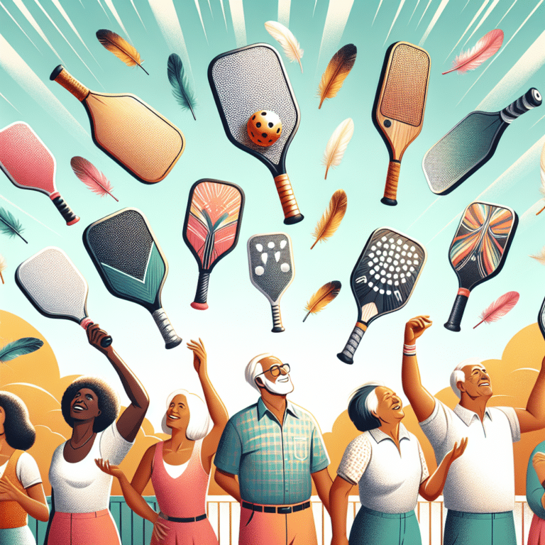  "Discovering the Lightest Pickleball Paddles for Seniors