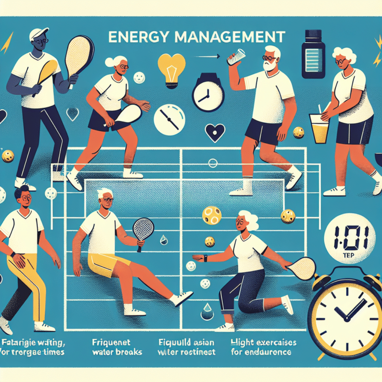 Fatigue Management for Seniors in Pickleball