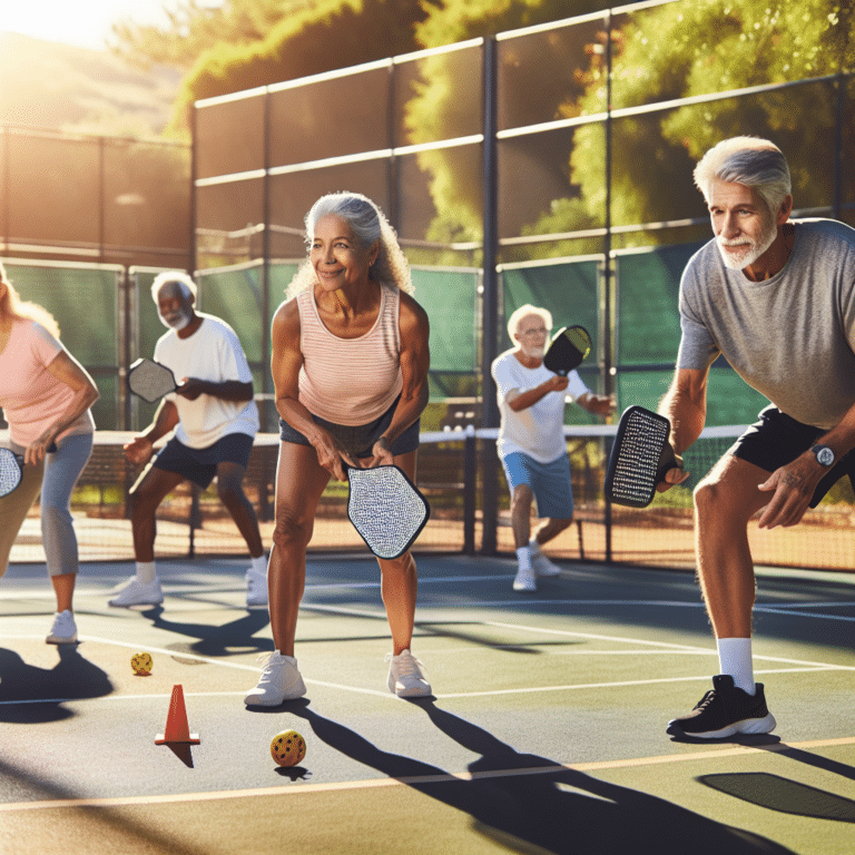 Keeping Balance: Important Pickleball Drills for Seniors