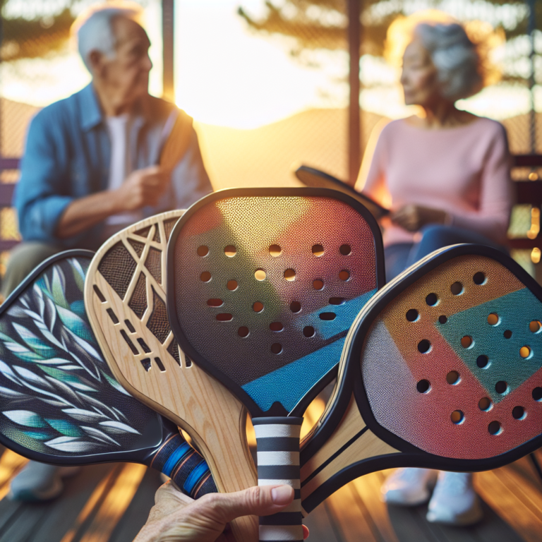 Mastering the Game: Choosing the Best Pickleball Paddle for Seniors