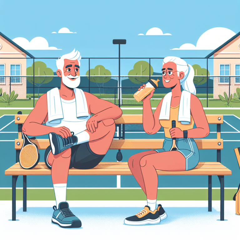 Promoting Muscle Recovery in Seniors after Pickleball