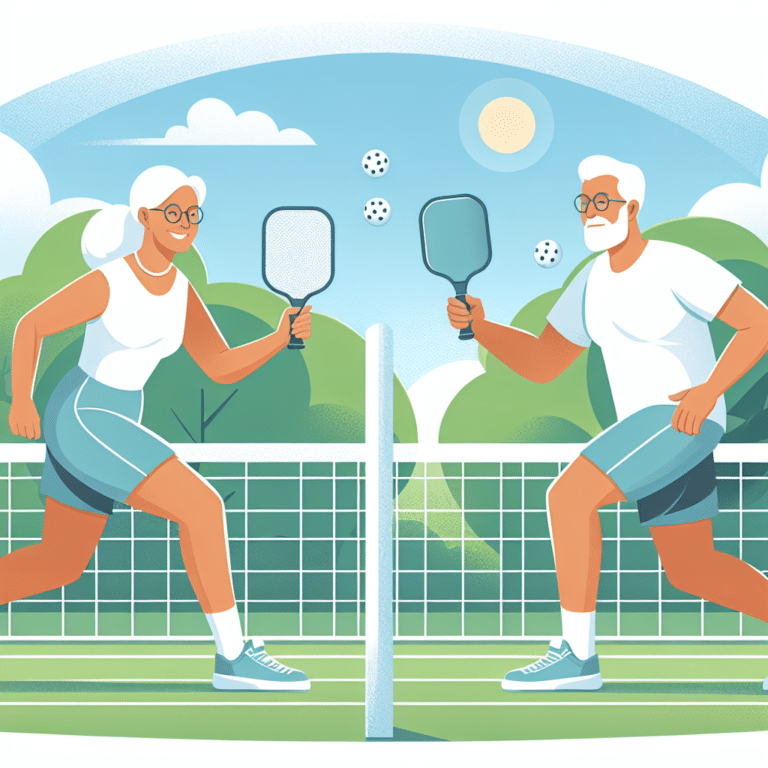 Pickleball: A Low Impact Sport for Older Adults