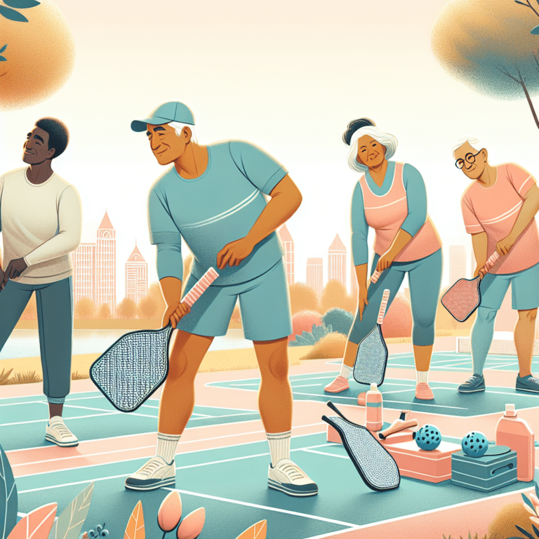 Best Stretches for Senior Pickleball Players
