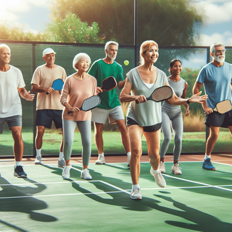 Can Seniors Lose Weight by Playing Pickleball?