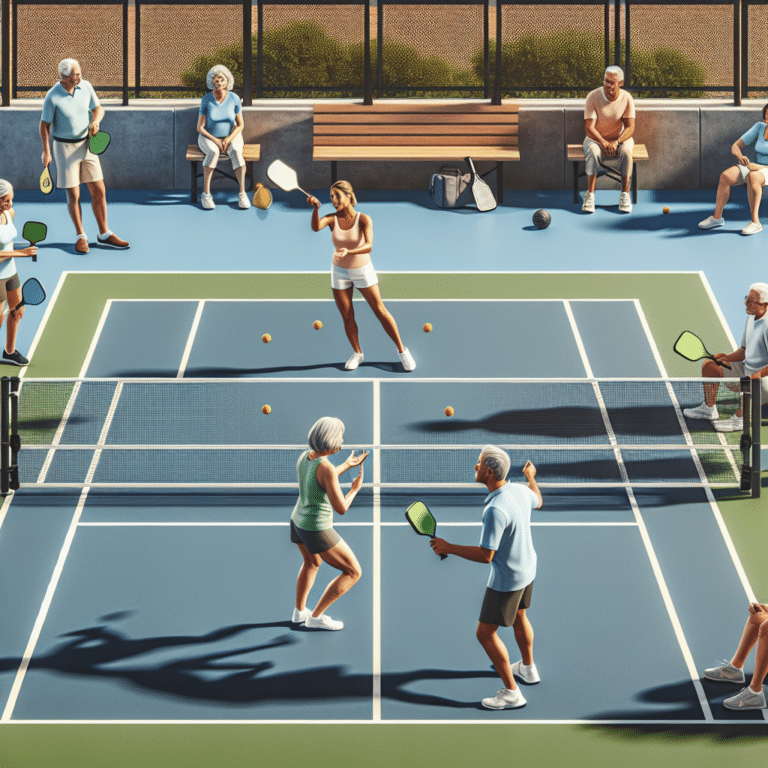 Senior-Friendly Pickleball Coordination Exercises