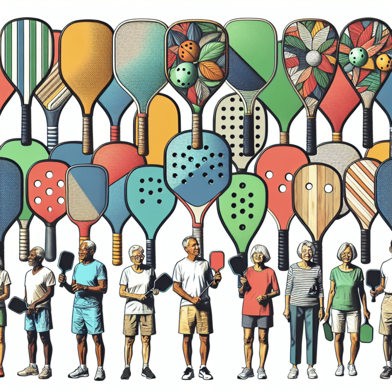  "Discovering the Lightest Pickleball Paddles for Seniors