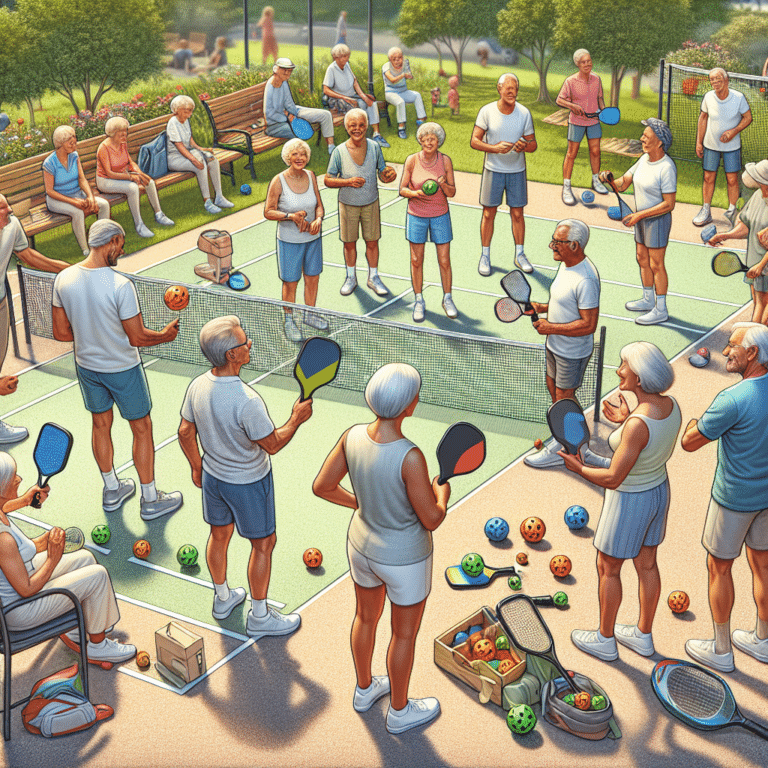 Efficient Pickleball Practice Schedules for Seniors