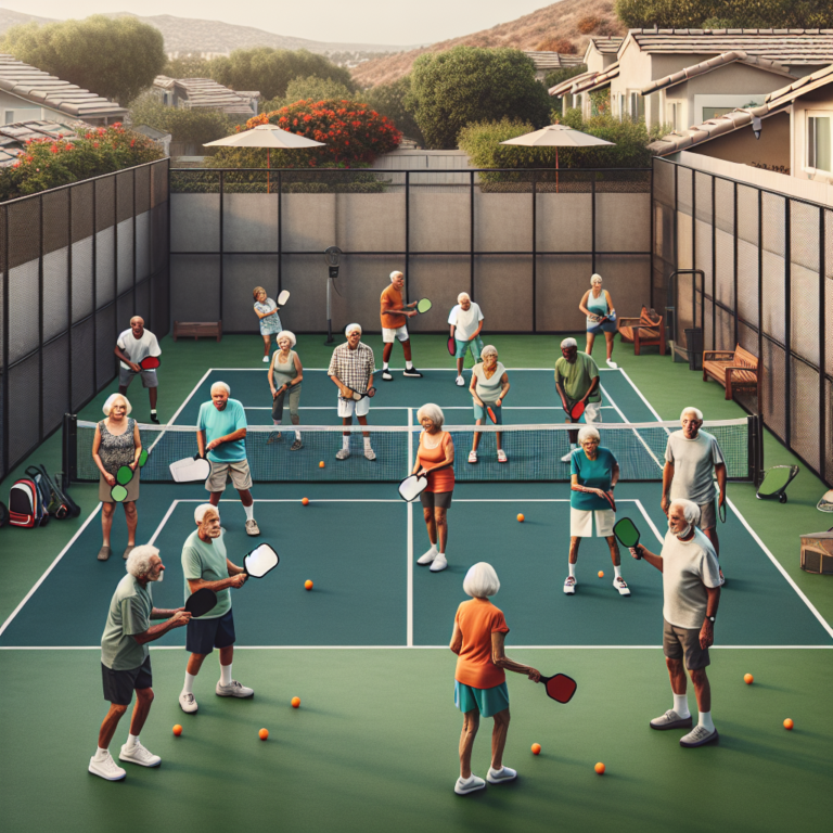 Reflex Training Tips: Pickleball for Seniors
