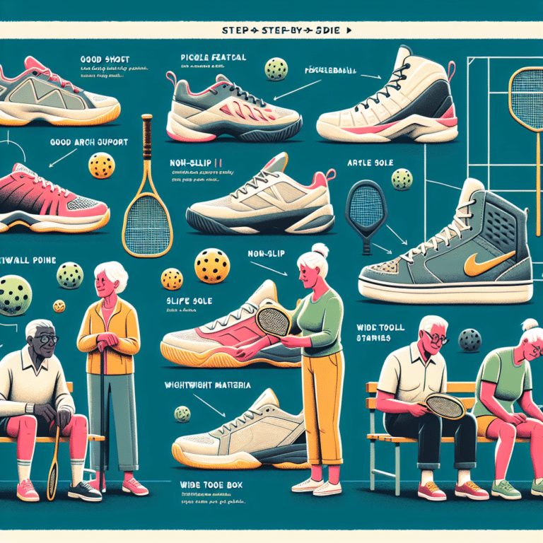  "Choosing Pickleball Shoes for Elderly Players: A Complete Guide
