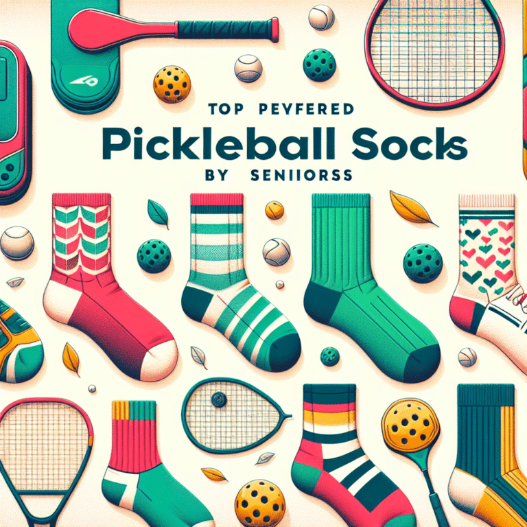 Top 10 Pickleball Socks Preferred by Seniors