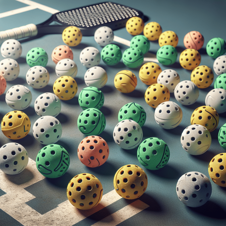 Top Pickleball Balls for Senior Beginners