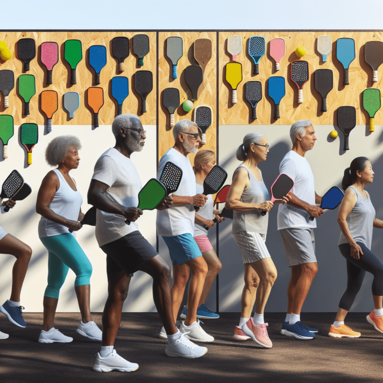 Senior Pickleball: Wall Drills to Improve Your Game