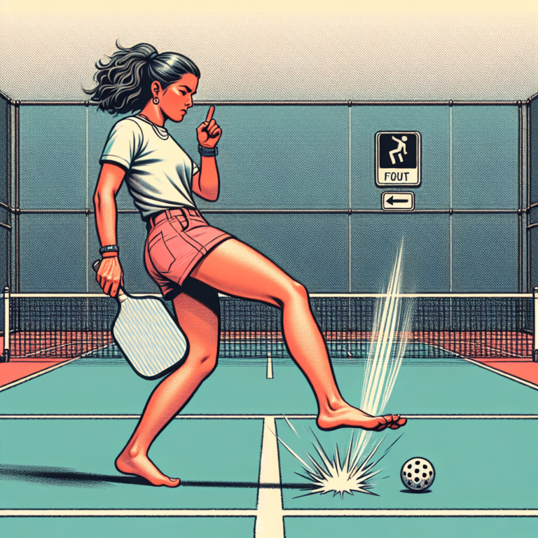 Foot Faults in Pickleball: An Explicit Explanation