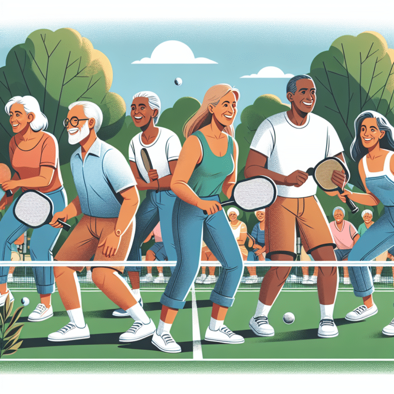 Pickleball: A Low Impact Sport for Older Adults