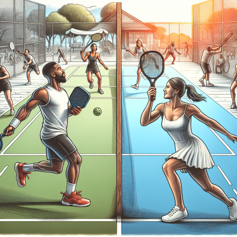 Pickleball Vs Tennis: What's the Difference?