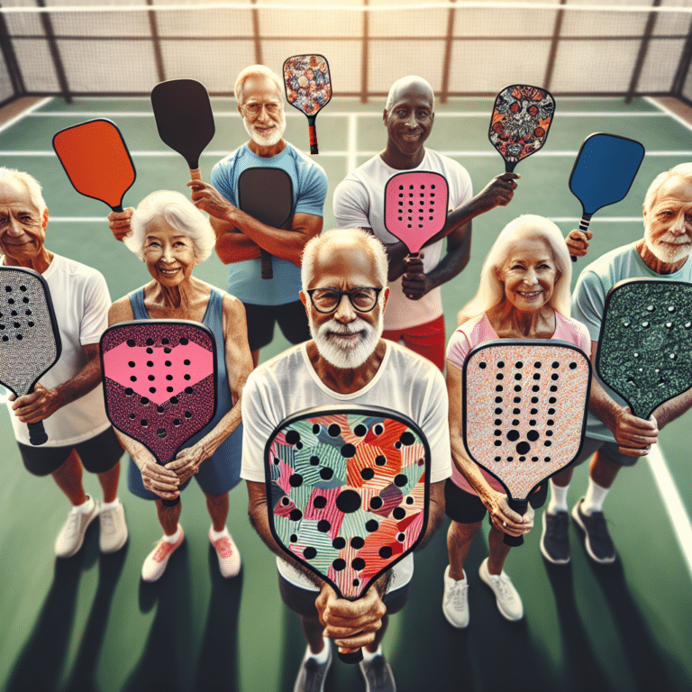 Top Seniors' Pickleball Paddles for Competitive Play