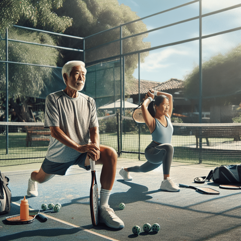 The Perfect Warm-Up Routine for Senior Pickleball Players