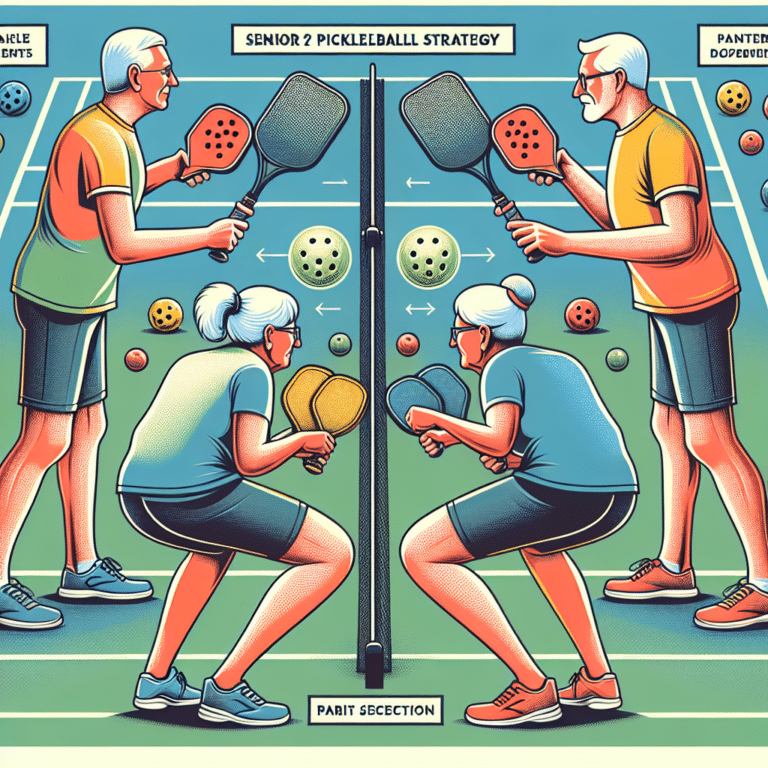 Senior Pickleball Doubles Strategy