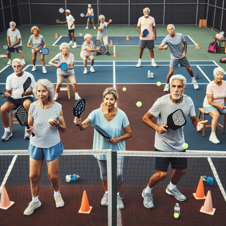 Slow-paced Pickleball Drills for Seniors: A Comprehensive Guide
