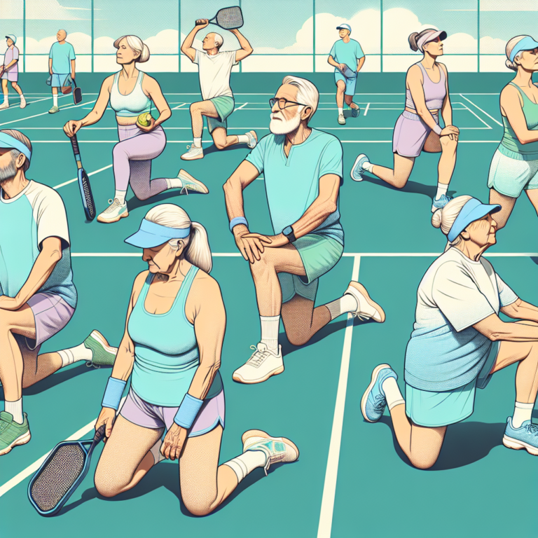 Effective Cool-down Exercises for Senior Pickleball Players