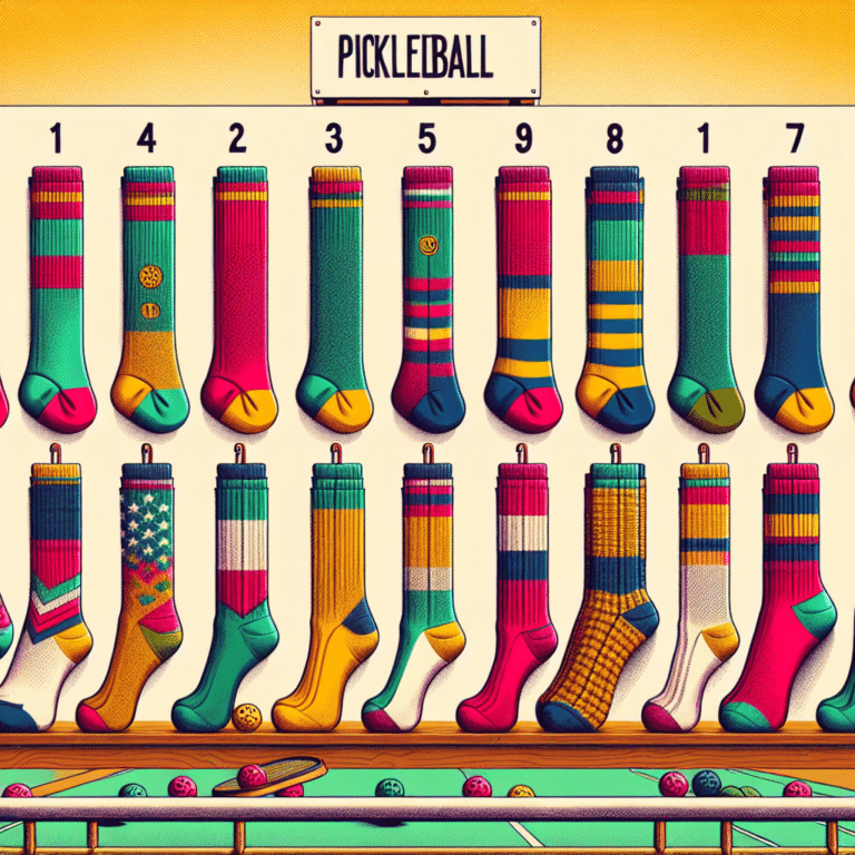 Top 10 Pickleball Socks Preferred by Seniors