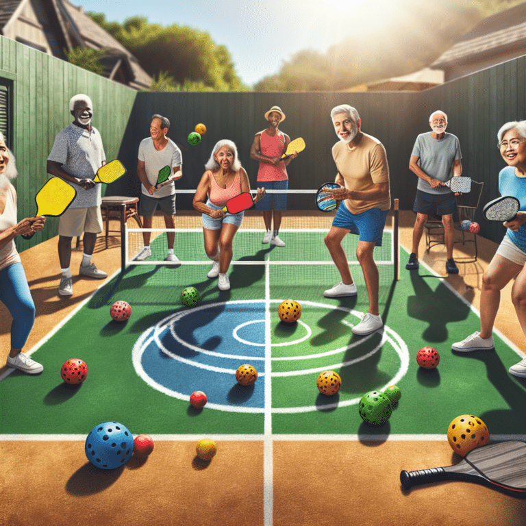 Easy to Learn Pickleball Drills for The Elderly