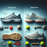 "Analyzing Pickleball Court Shoes vs Tennis Shoes for Seniors