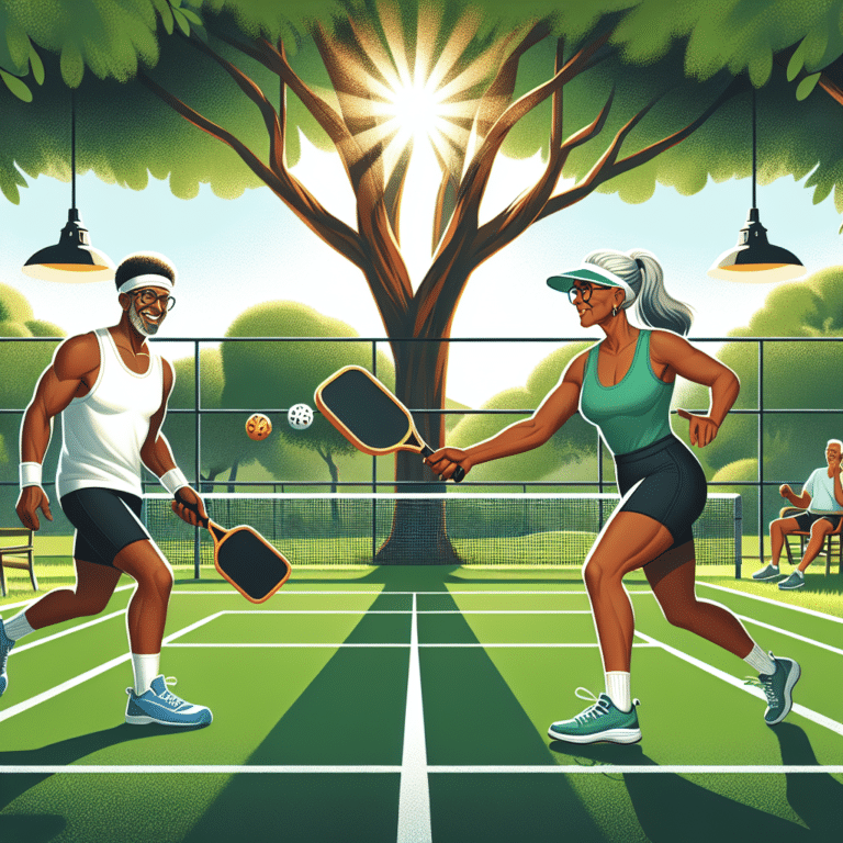 Using Pickleball for Weight Loss in Seniors